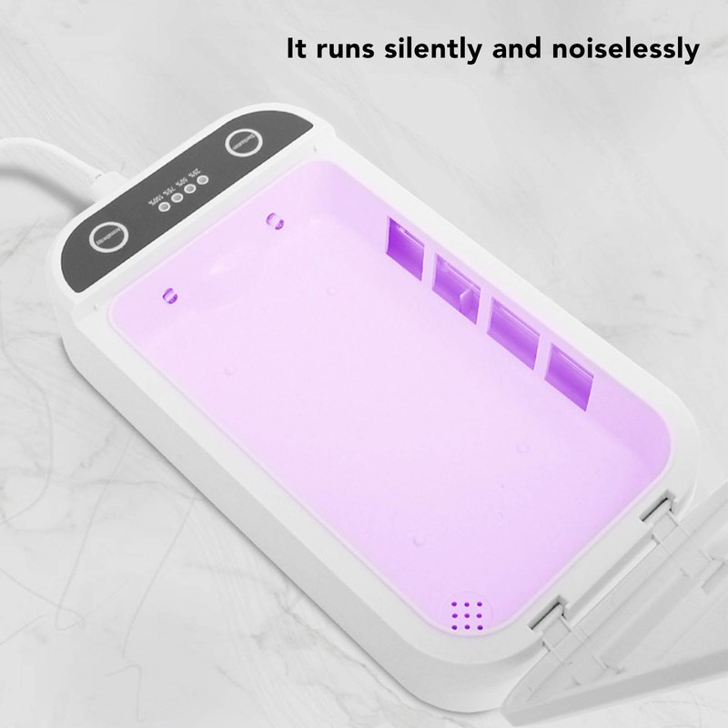 Cell Phone Cleaner Box UVC Light Cleaner Box Multifunctional Cleaner