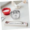 Healeved 200ml Large Capacity Shaving Bowl Stainless Steel Shaving Mugs