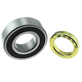 WJB WBRW207CCRA - Rear Wheel Bearing with Lock Collar - Cross Reference: National RW-207-Ccra/Timken RW207CCRA/ SKF RW207-Ccra, 1 Pack