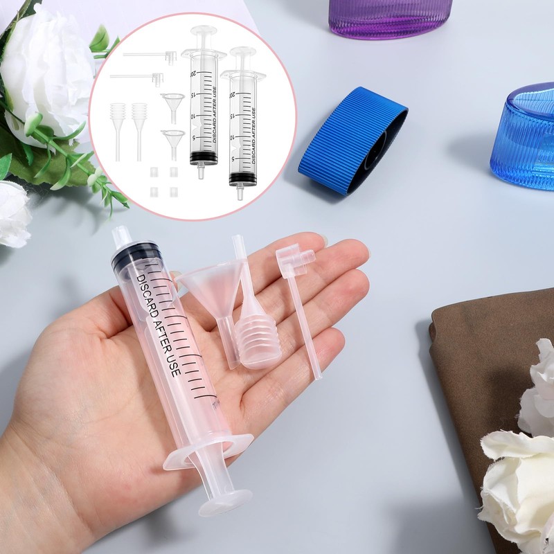 20ml Perfume Refill Pump Tools, 8 Pcs Plastic Perfume Dispenser