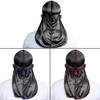 4PCS Silky Durags for Men Women 360 Waves with 1