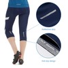 Santic Women's Cycling Pants Padded 3/4 Cycling Shorts Women Bike