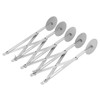 Dough Cutter, Wheel Pastry Cutter Stainless Steel Dough Cutter Foldable