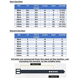 Valerio Mens Reversible Black & Brown (TWO IN ONE) Genuine Leather Twistable Buckle Casual Formal Belt (85 cm / 30 Inches)