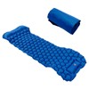 Camping Sleeping Pad Mat Foot Press Inflatable Cushion Mattress for
