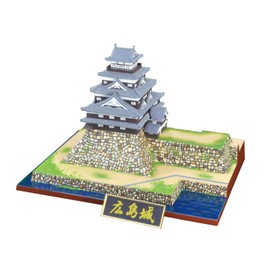 Doyusha S-29 1/350 Japanese Famous Castle Standard Hiroshima Castle Plastic Model Molded Color