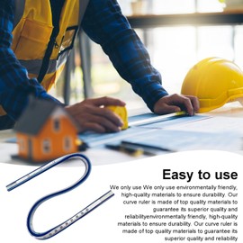 Flexible Curve Ruler,Engineering Design Ruler - Multifunction Garment Making, Snake Shape Flexible Ruler, Architectural Flexibility Ruler
