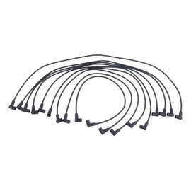 YUXSOUQ 7mm High Performance Plug Wire 9Pcs 9867M, SP10-390-1010 Comaptible with Chevy 305 350 400, Comaptible with SBC BBC HEI 2350 383 454