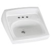 American Standard 0356.015.020 Lucerne Wall-Mount Lavatory Sink with 8-Inch Faucet