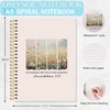 OSLYSOF Christian Wildflower Spiral Notebook, His Mercies are New Every