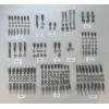 resto-bolts BBC STAINLESS STEEL ENGINE BOLT KIT HEX Head SWP
