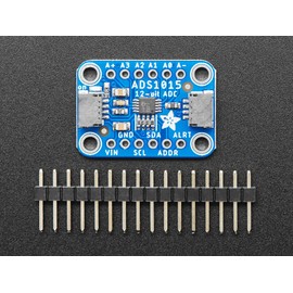 ADS1015 12-Bit ADC - 4 Channel with Progrmmable Gain Amplifier
