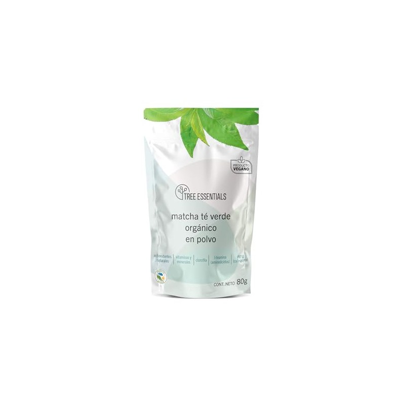 Superfoods Orgánico Tree Essentials Matcha 80gr