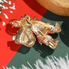 Cute Santa Claus Lapel Brooch Pin for Women Girls Enamel
