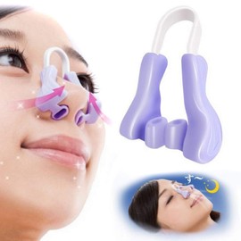 Nose Shaper, Nose Lift Shaper, Nose Clip, Nose Clips, Nose Shaper, Nose Corrector, Nose Lift Clip, Natural Nose Made of Plastic, Slim Lift Shaper (Purple)