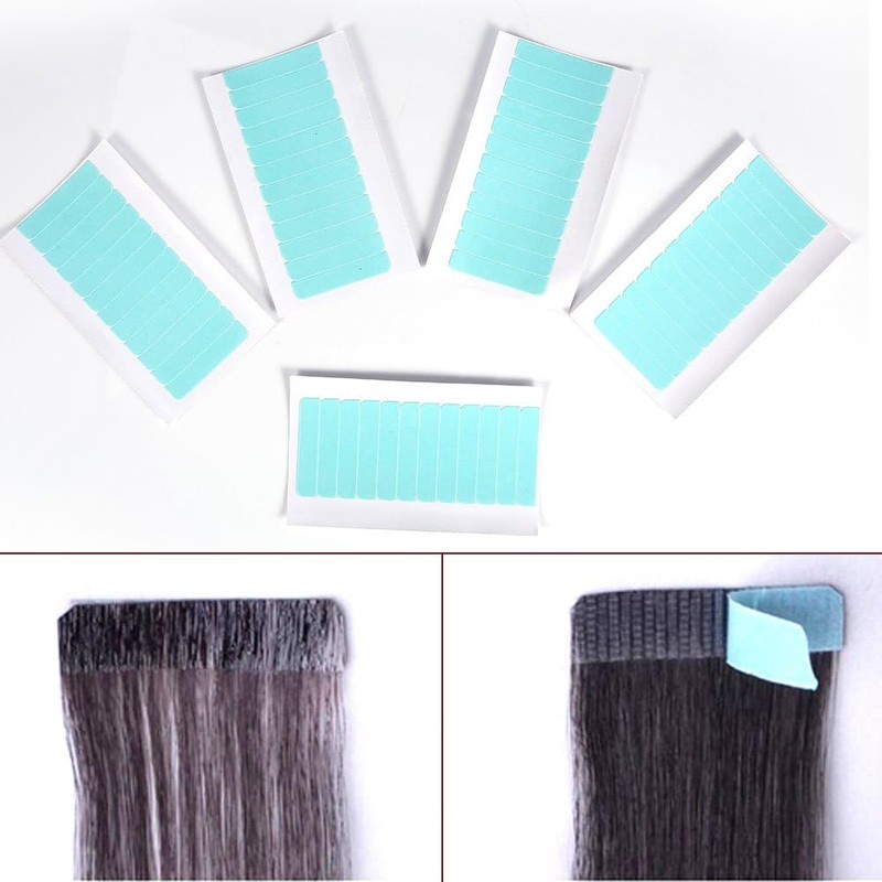 Cinta de ExtensióN de Cabello de Doble cara para Reemplazo