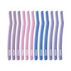 Bliss 12-Pack Curved Dermaplaning Razor Set - Mix