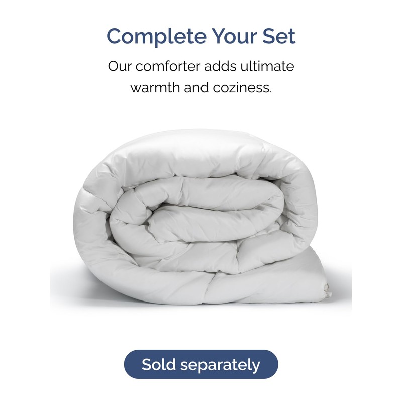 Extra Deep Split King Sheet Set - 7 Piece Breathable