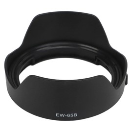EW65B Bayonet Lens Hood Shade for Canon RF 50mm F1.8 STM Lens, Bayonet Round Backbuckle Reversible Camera Lens Hood Better Shading, Black
