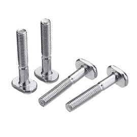 CarAngels 10pcs M6 40mm T-Bolt 19mm T Slot Track Table Saw Accessories Woodworking Tools (M6-T Bolt-40mm)