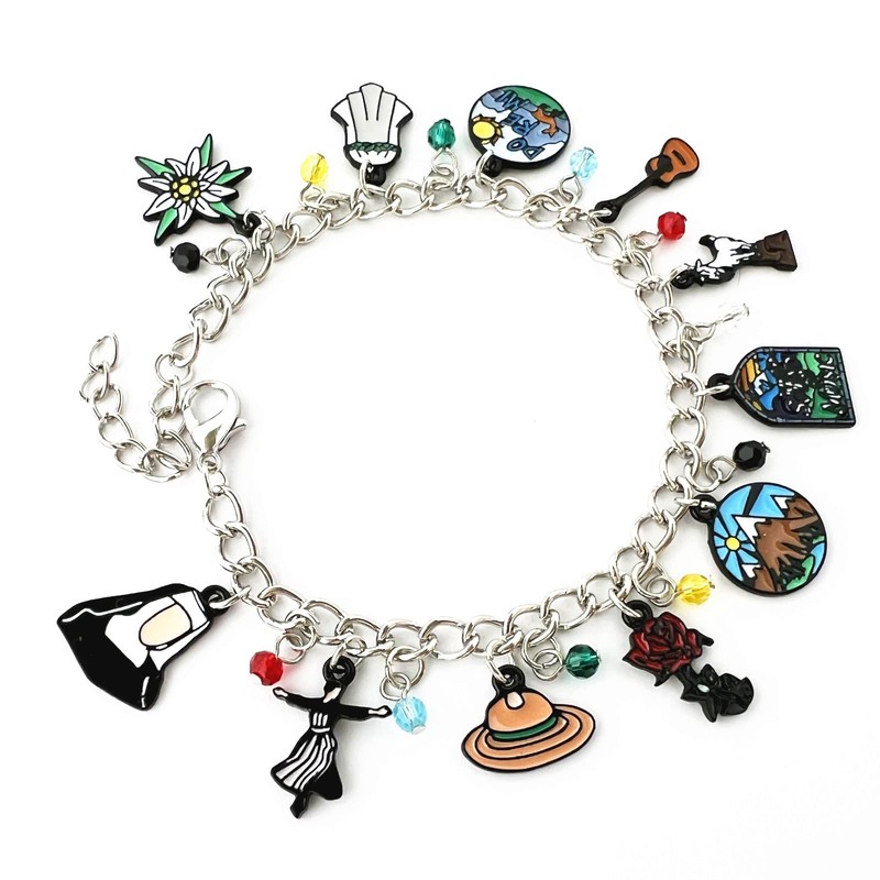 HYTAIBB Sound Music Bracelet Broadway Charm Bracelet Gifts for Woman