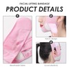 Pack of 2 Face Bandages, Face Lifting Bandages, Face Sleep