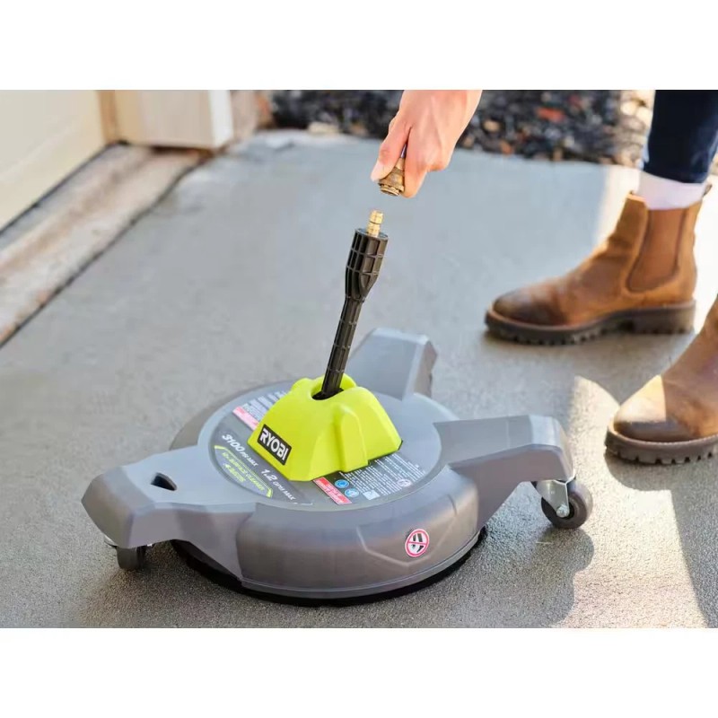 RYOBI 12" 3100PSI Electric Pressure Washer Surface Cleaner Attachment RY31SC312