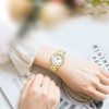 HOLSTOUR Small Gold Watches for Women Pointer Ladies Watches,Gold Expandable