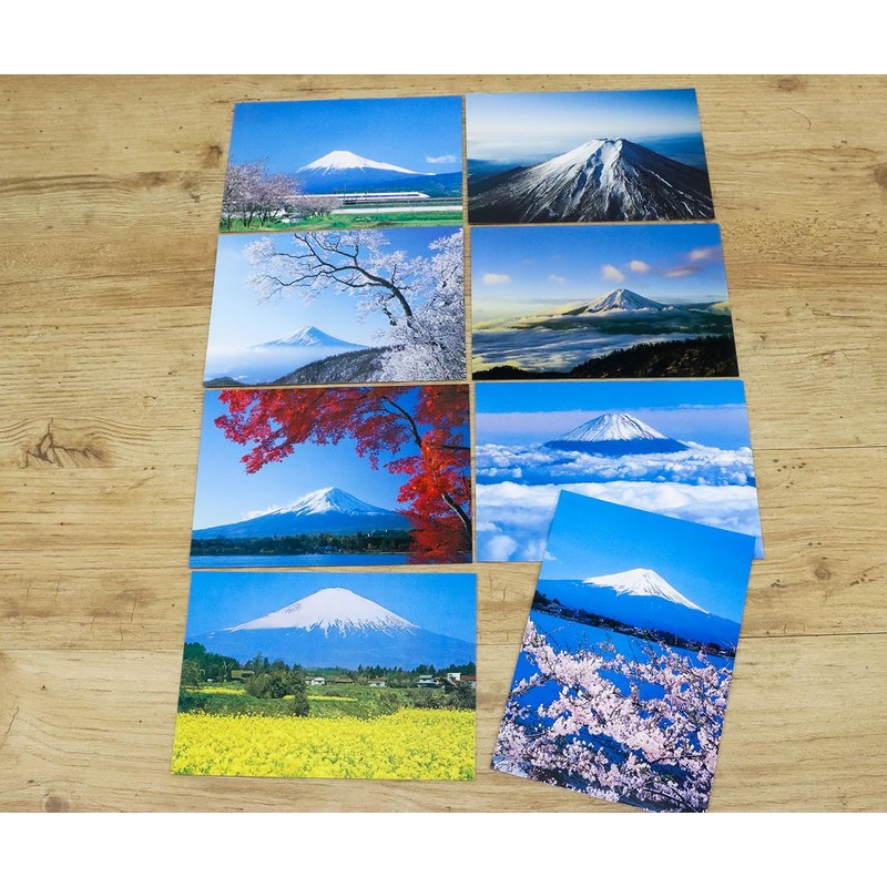 Castle Enterprise, Made in Japan, Japanese Souvenir Postcard, Mt. Fuji