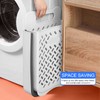 Laundry Basket Hamper,Hanging Wall Collapsible Laundry with Handle,Space-Saving Foldable Storage
