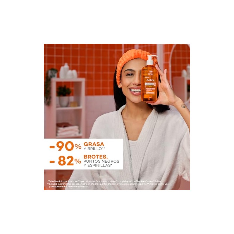 Darrow Actine Gel Limpiador Facial Vitamina C Piel Grasa y