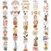 200Pcs Cute Boho Preppy Water Bottle Stickers Pack Aesthetic Vinyl
