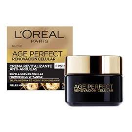 L'Oreal Paris, Crema De Día Anti-Arrugas Age Perfect Renovación Celular, 50Ml