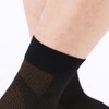Protector de Tobillo 1 Par Negro de Poliéster y Nylon