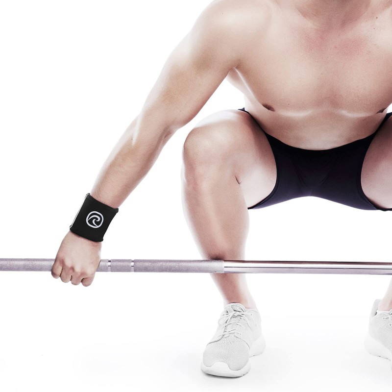 Rehband Rx Wrist Brace, 1 Pair, Weight Training Wrist Support