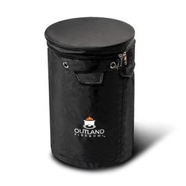 Outland Living Firebowl UV and Weather Resistant 740 Propane Gas Tank Cover with Stable Tabletop Feature, Fits Standard 20 lb Tank Cylinder, Ventilated with Storage Pocket