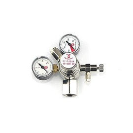 Hiwi Pressure Reducer CO2 Reusable Fixed Adaptor e.g. for Sodastream Cylinder or similar.