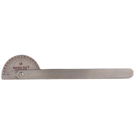 Baseline 12-1042 Stainless Steel 180 Degree Goniometer, 6" Length
