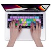 XSKN Final Cut Pro Shortcuts EU Version Silicone Keyboard Cover