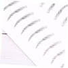 Beavorty Durable Eyebrow Stencil Set 20 Pairs of Realistic Waterproof