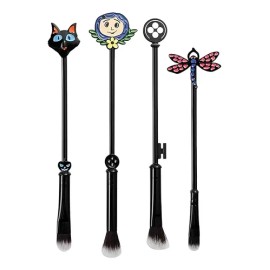 Set Brochas Coraline 4 Piezas Maquillaje