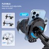 Lusosh Universal Car Phone Holder Mount,[Off-Road Protection&Military-Grade Suction] Hands Free