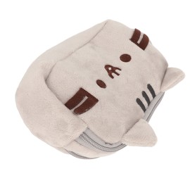 Monedero de gato, lindo y elegante bolso de aseo multiusos para gatito, lona ligera para viajes