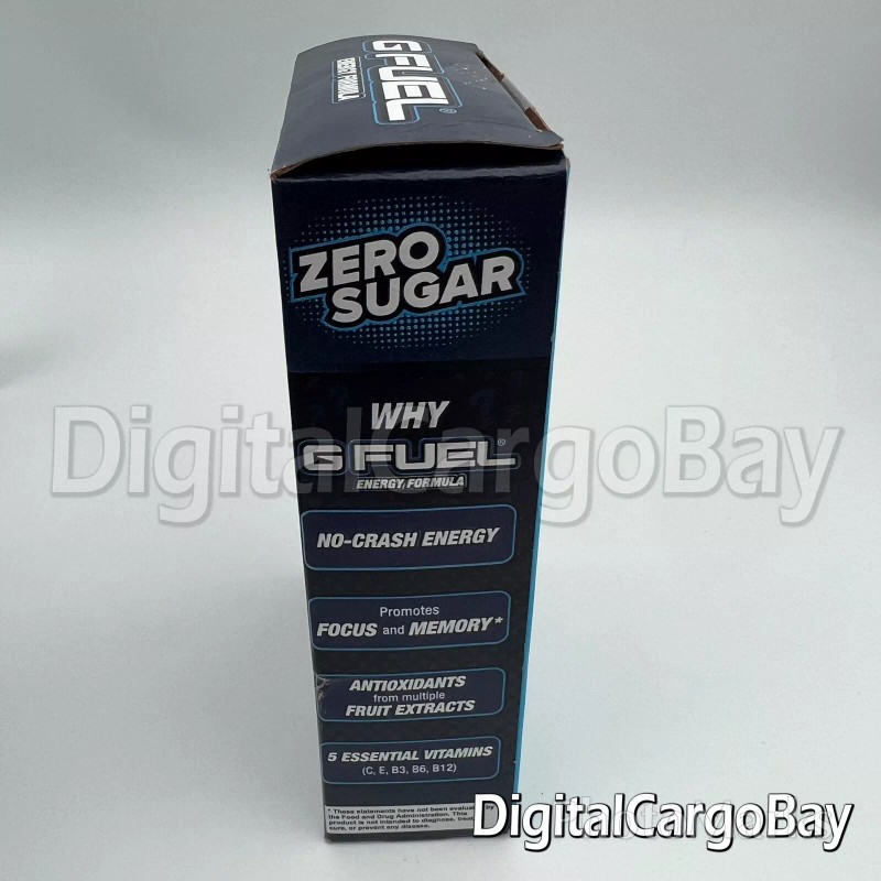 G Fuel Sour Blue Raspberry Chug Rug Energy Formula x6