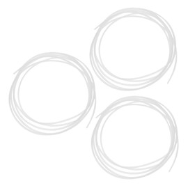 ULTECHNOVO 3pcs Printer Guide Tube 3D Printer Tube Printer Tubing Printer White