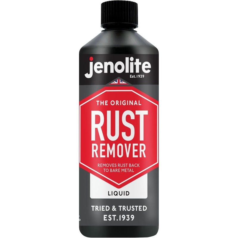 JENOLITE Original Rust Remover for Metal - Fast Acting Liquid
