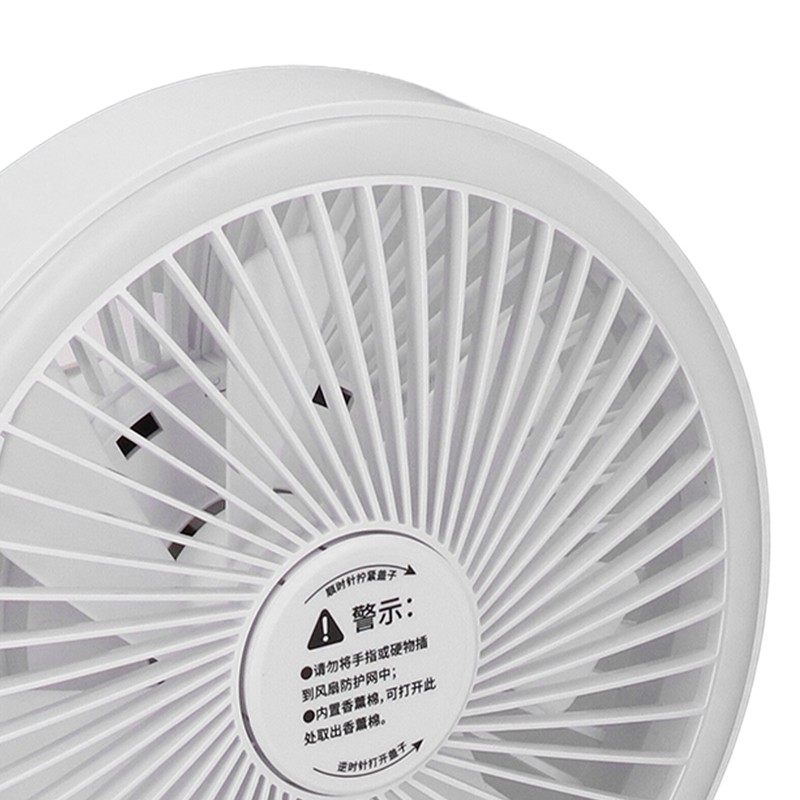 Portable Tripod Stand Fan USB Rechargeable Camping Hanging Fan with
