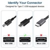 Type C Charging Cable Compatible with JBL Charge 4, Charge