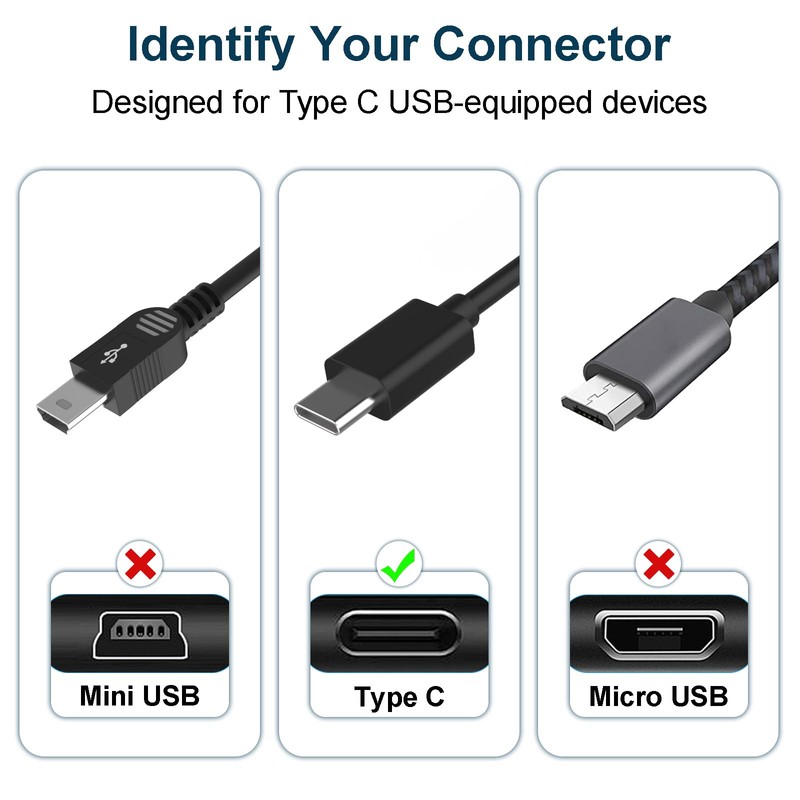 Type C Charging Cable Compatible with JBL Charge 4, Charge