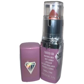 Maybelline New York 1- Maybelline DIAMONDS Wet Shine Lipcolor #550 TWINKLE PINK (New/Sealed)Se
